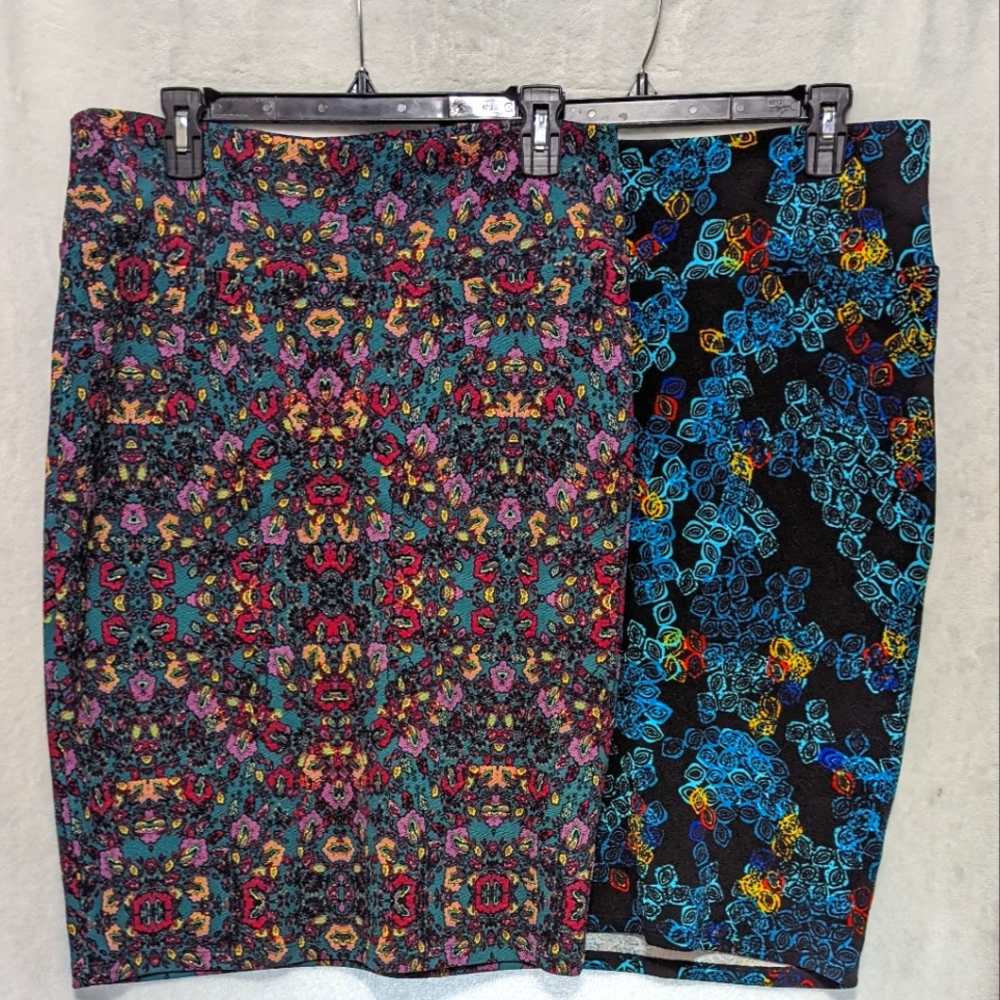 TWO LLR Cassie pencil skirts. Both size L.